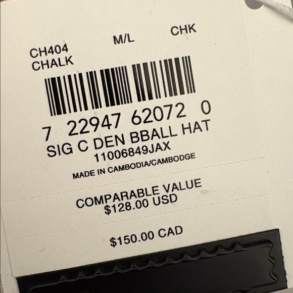 COACH Signature Jacquard Baseball Hat - Picture 8 of 8